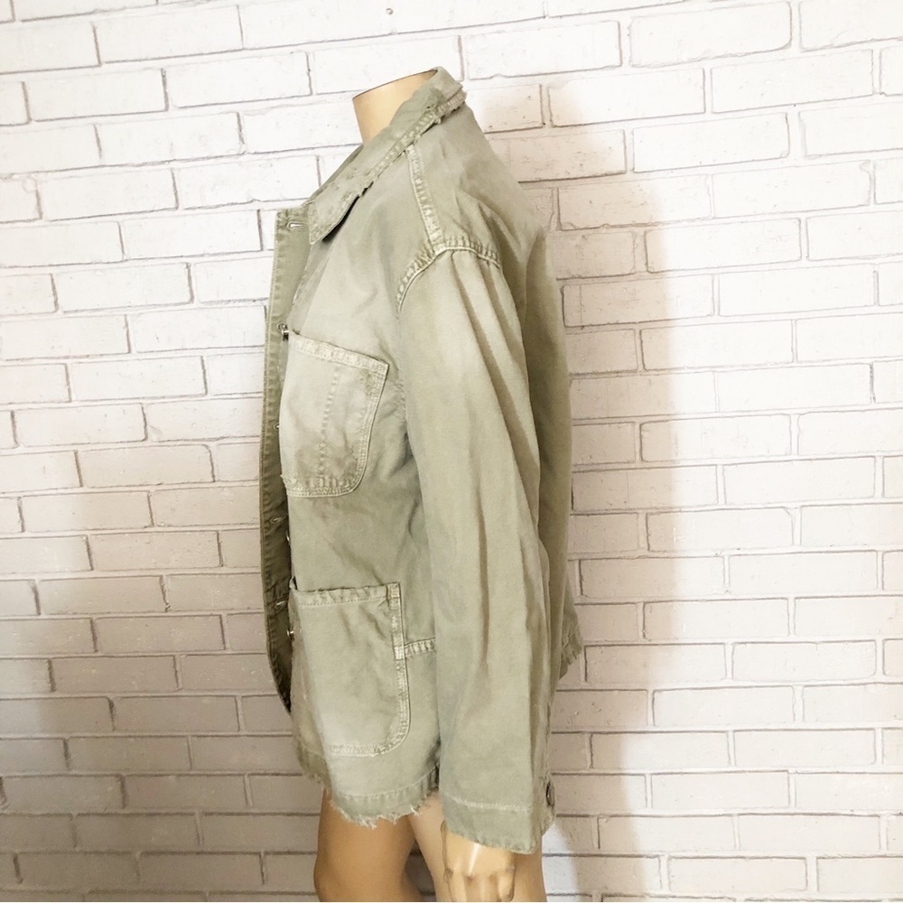 Zara‎ Women’s Washed Jacket With Pockets - Picture 3 of 9